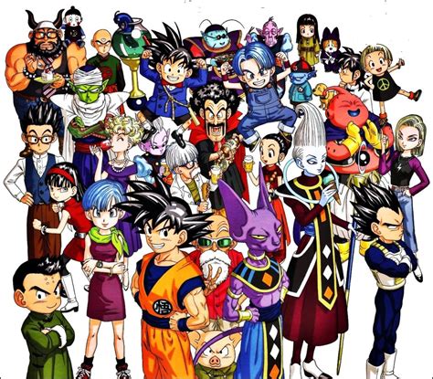 personajes de dragon ball gt